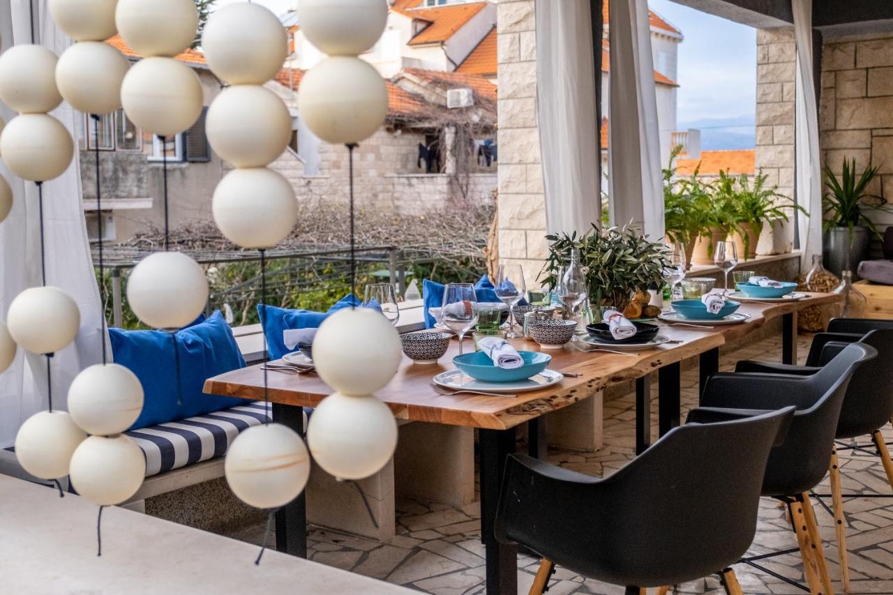 Apartment Lota With Heated Pool On Top Location Supetar Zewnętrze zdjęcie